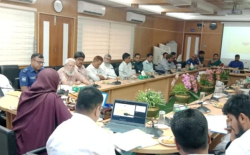 মেহেরপুর জেলা মাদকদ্রব্য নিয়ন্ত্রণ কমিটির সভা অনুষ্ঠিত