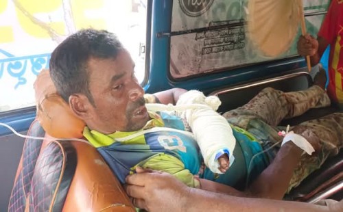 মেহেরপুরে কৃষককে কুপিয়ে জখমের অভিযোগ