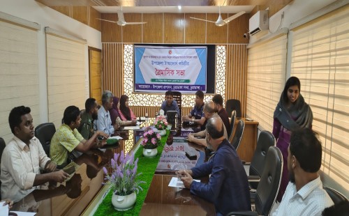 চুয়াডাঙ্গা সদর উপজেলা আইনশৃঙ্খলা কমিটির সভা অনুষ্ঠিত