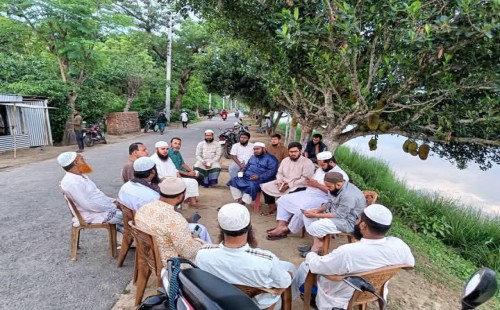 আলমডাঙ্গায় কুমার নদ রক্ষায় ইমাম-খতিবদের সঙ্গে