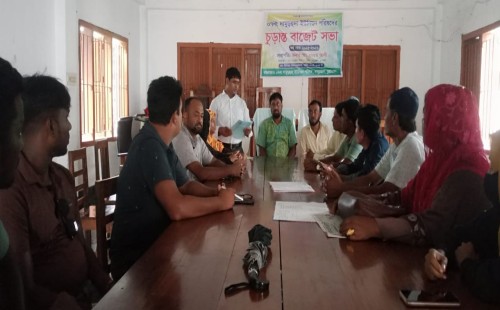 দামুড়হুদা ইউনিয়ন পরিষদের চূড়ান্ত বাজেট অনুমোদন