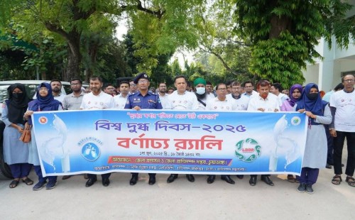 চুয়াডাঙ্গায় বর্ণাঢ্য আয়োজনে বিশ্ব দুগ্ধ দিবস পালন, আলোচনায় সভায় ডিসি