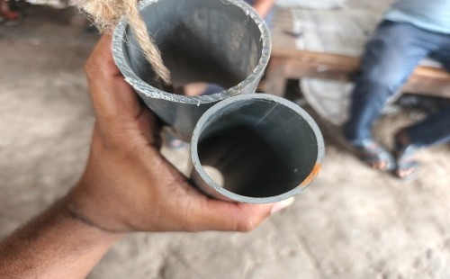 জীবননগরে সরকারি ডিপ টিউবওয়েল স্থাপনে মানহীন নকল পাইপ ব্যবহার