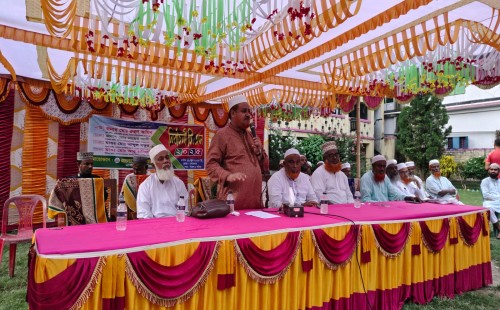 কার্পাসডাঙ্গা মাদরাসায় জামায়াতের নির্বাচনী সমাবেশ