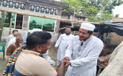 খাসকররা ইউনিয়নে অ্যাড. রাসেলের গণসংযোগ