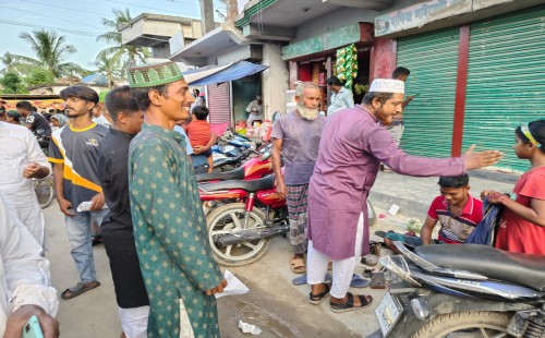চুয়াডাঙ্গার ও আলমডাঙ্গার বিভিন্ন স্থানে জামায়াতের গণসংযোগ