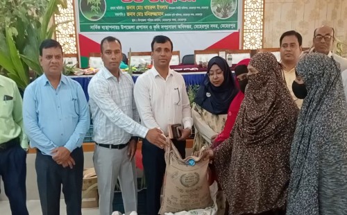 মেহেরপুরে কৃষি প্রণোদনা পেলেন ১৬৮০ কৃষক