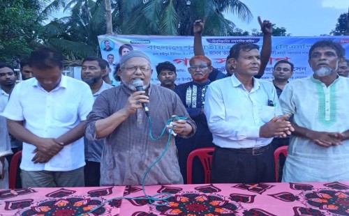 গাংনীতে ৩১ দফা বাস্তবায়নে বিএনপির গণসংযোগ