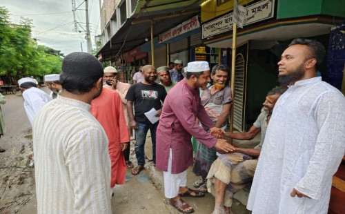 চুয়াডাঙ্গা পৌর এলাকায় জামায়াতের গণসংযোগ
