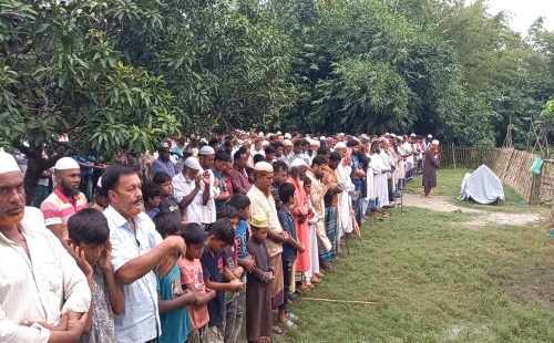 শিক্ষার্থী মাহিয়ার নানা বাড়িতে দাফন সম্পন্ন