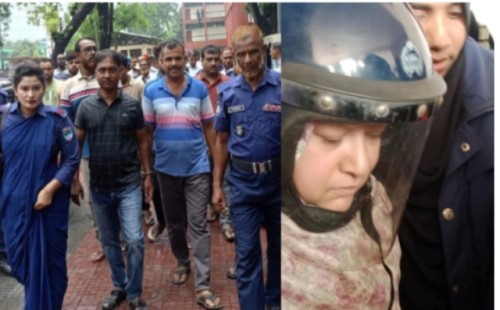 মেহেরপুর সাবেক মন্ত্রীর স্ত্রীসহ ৬ জনকে কারাগারে প্রেরণ