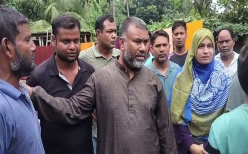 পরিবারের পাশে দাঁড়ালেন বিএনপি নেতা শরীফুজ্জামান শরীফ