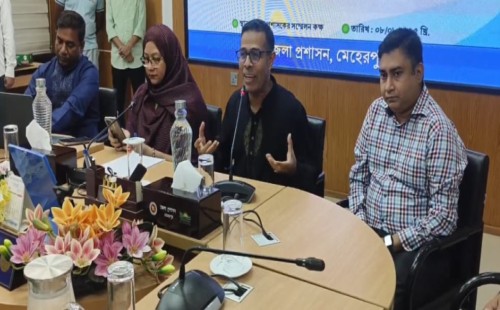 আমরা আর কোনো নতুন স্বৈরাচার হতে দিবো না" মেহেরপুরে সুধীজন সভায় মনির হায়দার