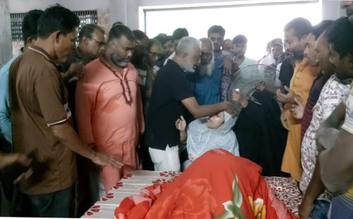 সহকর্মীদের অশ্রুসিক্ত বিদায়, সর্বমহলে শোক