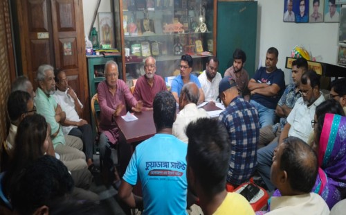 চুয়াডাঙ্গায় অরিন্দম-এর প্রতিষ্ঠাবার্ষিকী ও রবীন্দ্র-নজরুল-সুকান্ত স্মরণ উৎসবের প্রস্তুতি সভা
