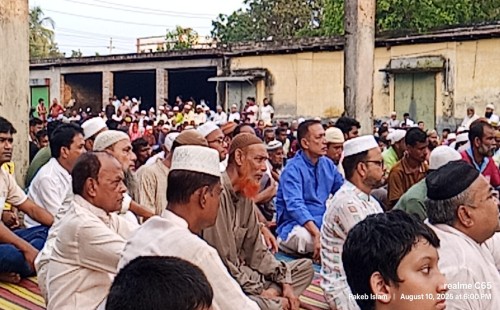 চুয়াডাঙ্গায় বিএনপি নেতা প্রয়াত মুজিবুল হক মজুর মাগফিরাত কামনায় দোয়া মাহফিল