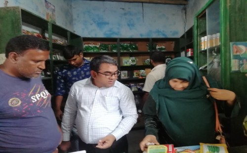 দামুড়হুদায় ভোক্তা অধিকার সংরক্ষণ অধিদপ্তরের অভিযান