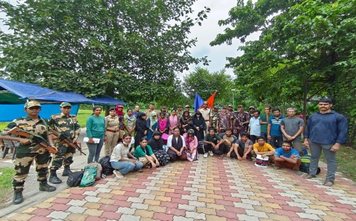 দর্শনা আন্তর্জাতিক জয়নগর সীমান্তে বিজিবি-বিএসএফ বৈঠক