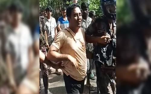 কাপার্সডাঙ্গায় চাঁদাবাজির অভিযোগে একজন আটক