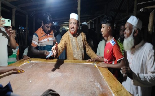 দামুড়হুদায় গণসংযোগে জামায়াত প্রার্থী রুহুল আমিন