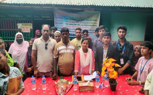 দর্শনা প্রতিবন্ধী স্কুল পরিদর্শনে ওয়াইসিএস টিম