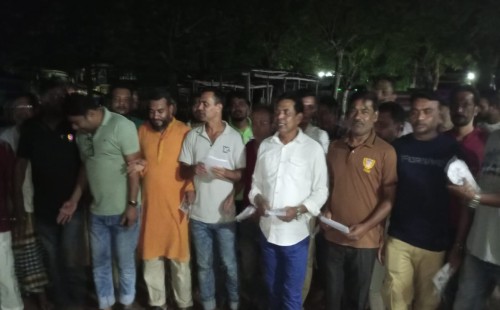 চুয়াডাঙ্গায় ধানের শীষের পক্ষে যুবদলের প্রচারণা