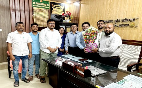 আলমডাঙ্গায় নতুন কৃষি অফিসারের যোগদান
