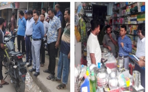 আলমডাঙ্গায় ভ্রাম্যমাণ আদালতের অভিযানে দুইজনকে জরিমানা