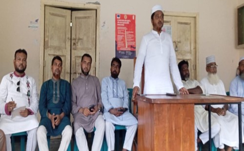 আলমডাঙ্গার ডাউকিতে শ্রমিক কল্যাণ ফেডারেশনের মতবিনিময়