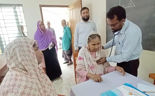 আলমডাঙ্গায় জামায়াতের ফ্রি মেডিকেল ক্যাম্প