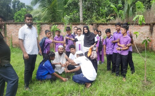 আলমডাঙ্গা মাসব্যাপী বৃক্ষরোপণ কর্মসূচির উদ্বোধন