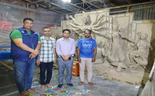 পরিদর্শনে পুলিশ সুপার-ইউএনও-ওসি, মেলেনি সত্যতা