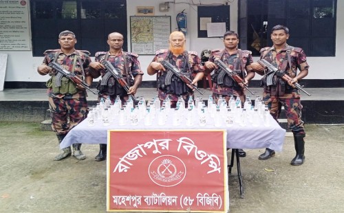 জীবননগর ও মহেশপুর সীমান্তে বিজিবির অভিযান