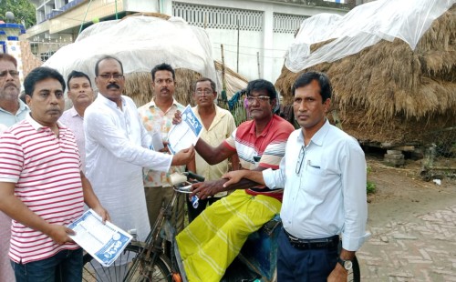 মোনাখালীতে বিএনপির গণসংযোগ ও পথসভা