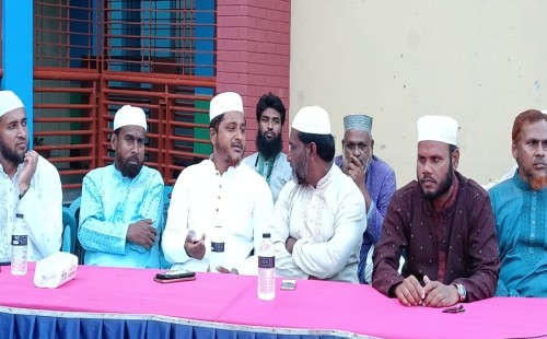 আলমডাঙ্গার জেহালা ইউনিয়নে পথসভায় অ্যাড. রাসেল