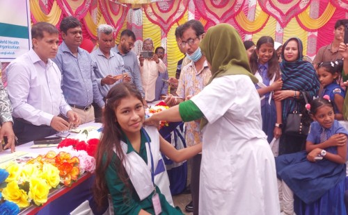 চুয়াডাঙ্গা, মেহেরপুর, ঝিনাইদহসহ সারাদেশে একযোগে টিসিভি টিকা কার্যক্রম শুরু