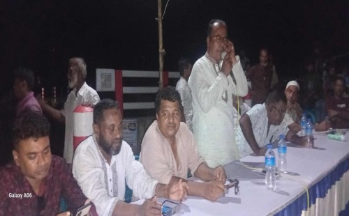 মোমিনপুরে ধানের শীষের পক্ষে মতবিনিময় সভা