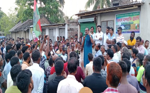 মুজিবনগরে বিএনপির পথসভা ও লিফলেট বিতরণ