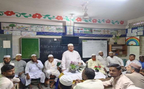 দামুড়হুদার বিভিন্ন গ্রামে গণসংযোগে জামায়াত নেতা রুহুল আমিন