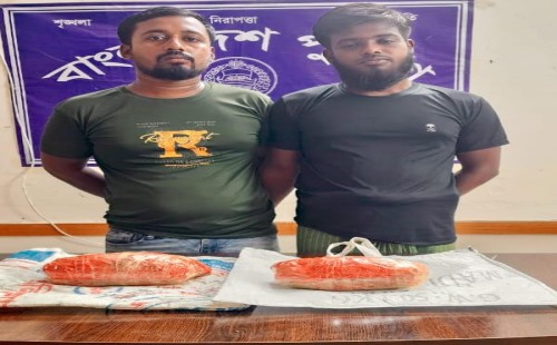 জীবননগরে এক কেজি গাঁজাসহ দুজন গ্রেপ্তার