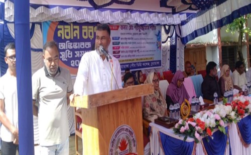 চুয়াডাঙ্গা পৌর ডিগ্রি কলেজে নবীনবরণ, অভিভাবক ও সুধী সমাবেশে শরীফুজ্জামান