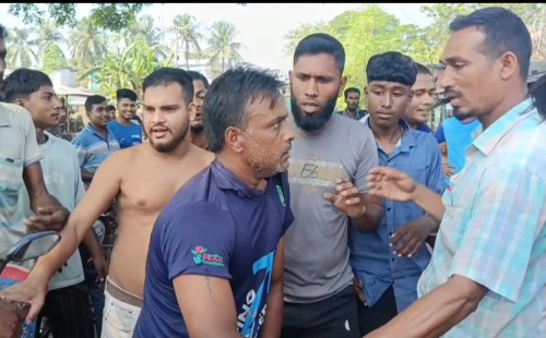 কুড়ুলগাছিতে বাইসাইকেল চোরকে গণধোলাই