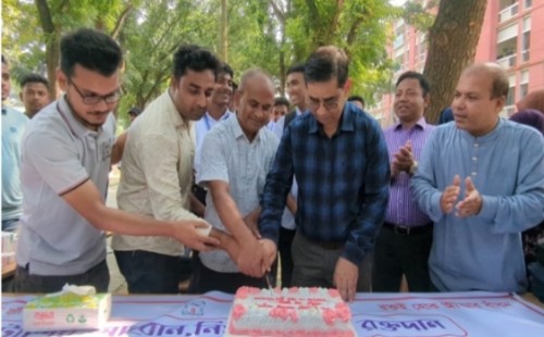 মেহেরপুর সরকারি কলেজে বাঁধনের প্রতিষ্ঠাবার্ষিকী উদ্‌যাপন