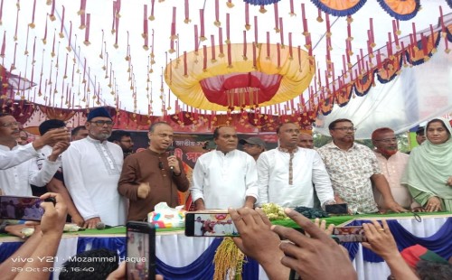 দামুড়হুদায় ধানের শীষের নির্বাচনী প্রচারণা ও পথসভায় বাবু খান