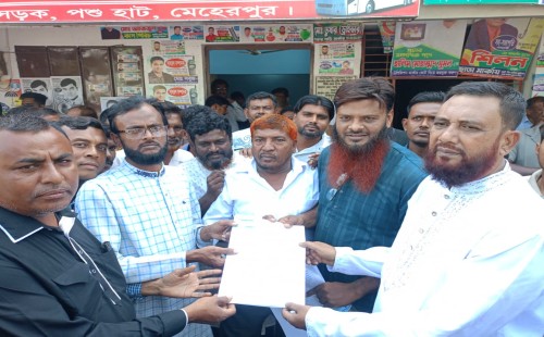 মেহেরপুর জেলা মোটর শ্রমিক ইউনিয়ন নির্বাচনের মনোনয়নপত্র বিক্রি শুরু