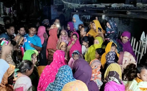 মেহেরপুর সদরের রাজনগরে বিলে শাপলা ফুল তুলতে গিয়ে বিপত্তি