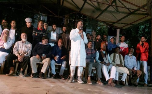 চুয়াডাঙ্গা শহরের সমস্যা-নাগরিক সেবা নিয়ে মতবিনিময়কালে শরীফুজ্জামান