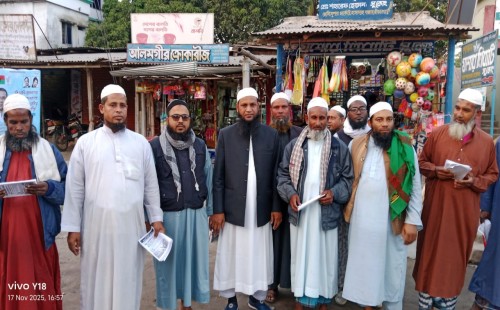 জীবননগর হাসাদাহে হাসানুজ্জামানের গণসংযোগ