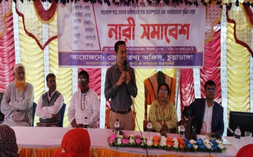 জীবননগরের কাশিপুরে নারী সমাবেশ