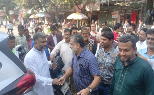 হাটবোয়ালিয়ায় বিএনপির প্রচারণায় ব্যাপক সাড়া, গণসংযোগে শরীফুজ্জামান